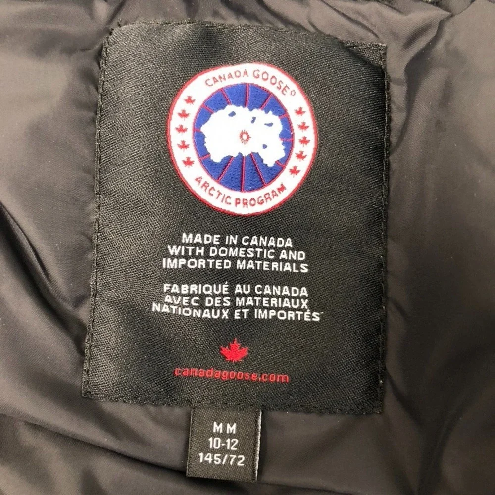 Canada Goose Free Style Puffer Vest Boys‎ Medium 10 12 Mountain Hiking Outdoor
